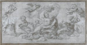 Triomphe de la mer - Agostino Carracci